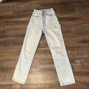 Light Wash Carpenter Jeans Abercrombie & Fitch